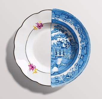 cultural cuts made of porcelain