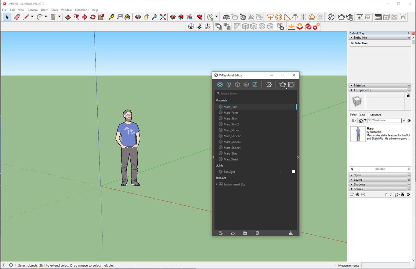 компоненти в SketchUp