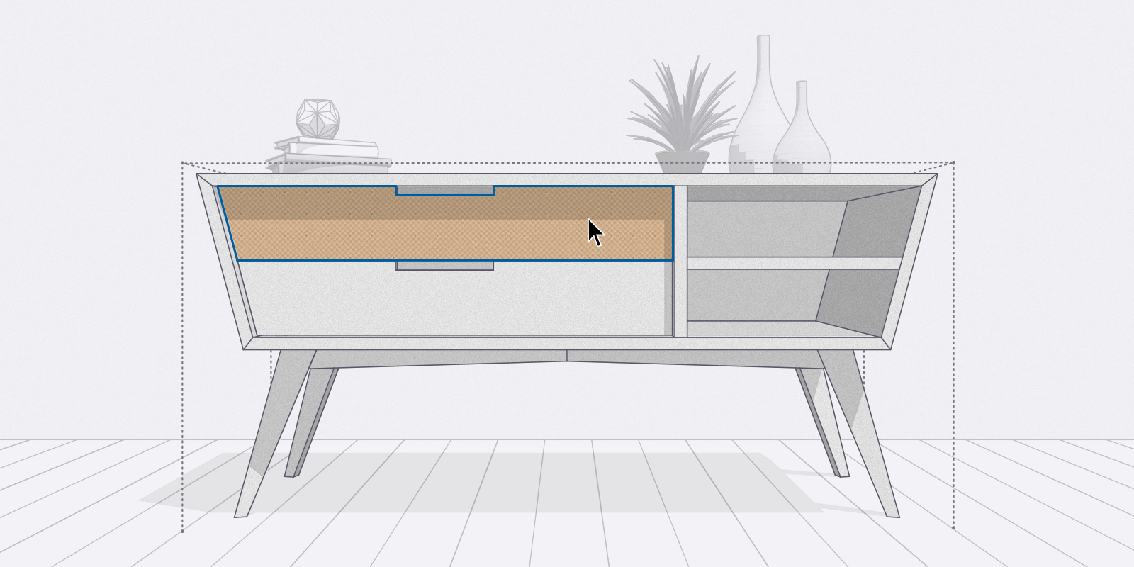 Invert selection in SketchUp