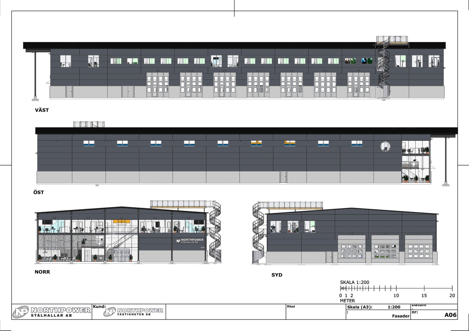 LayOut by Northpower Stålhallar.