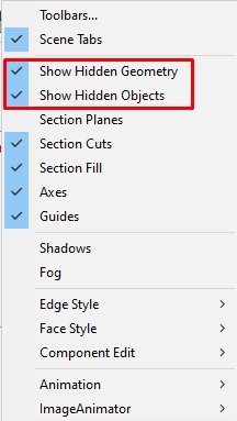 Hidden Geometry & Hidden Objects