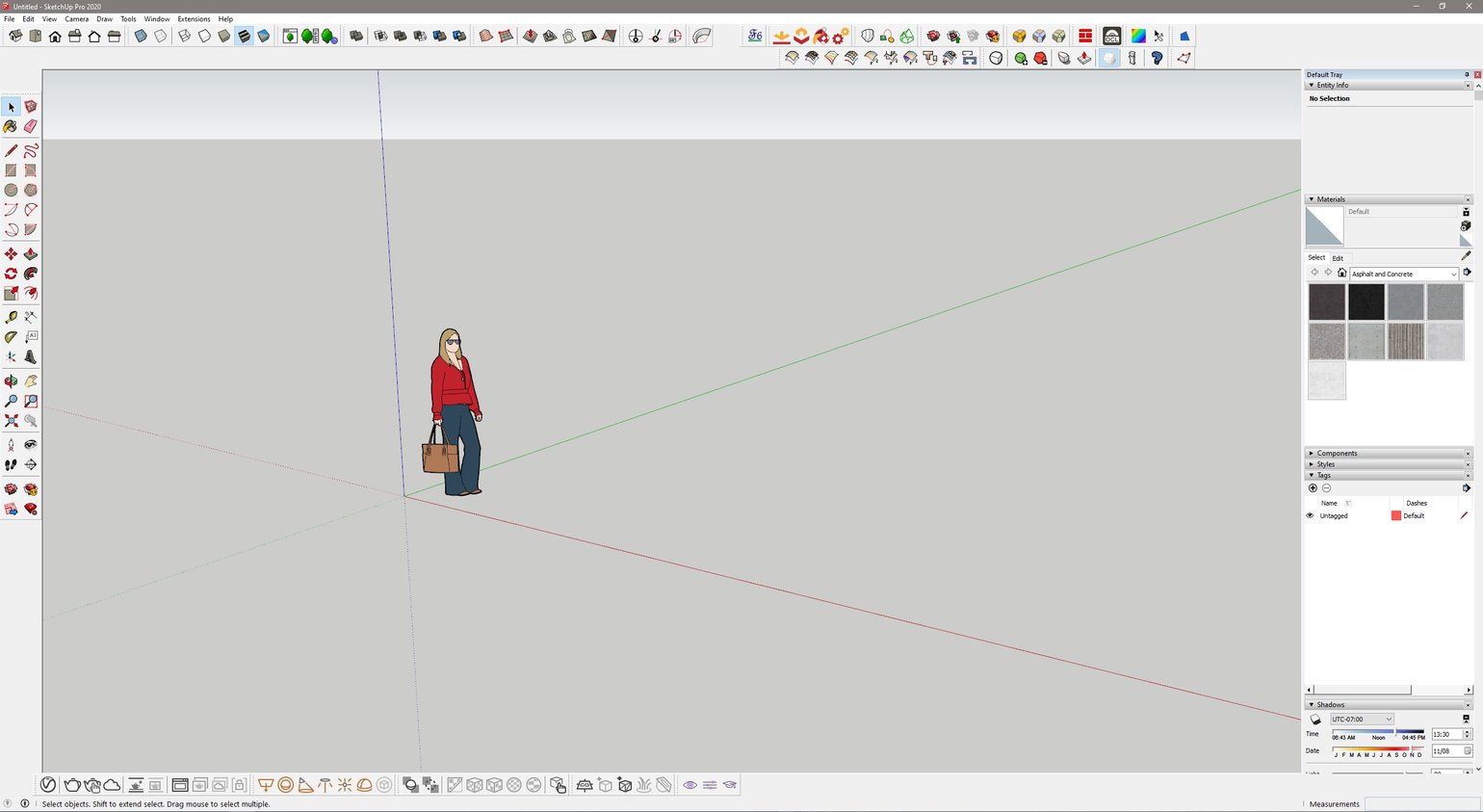 SketchUp Pro Interface