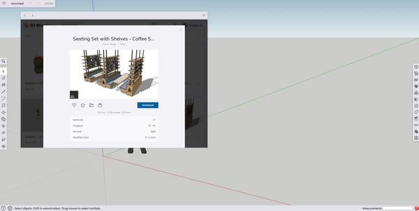 SketchUp Shop Interface