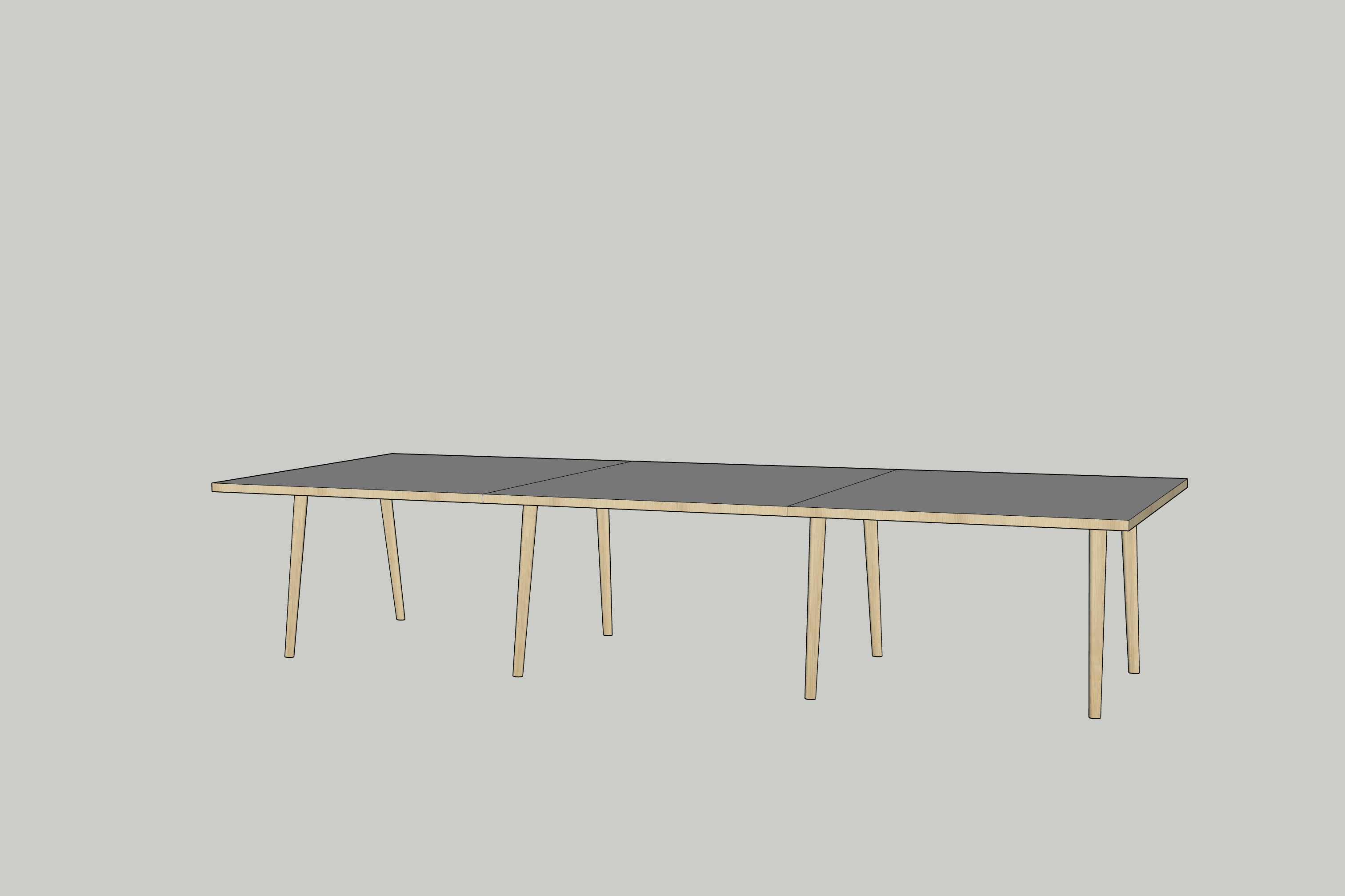 SketchUp table model