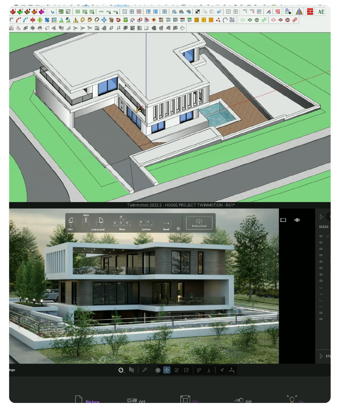 SketchUP&Twinmotion