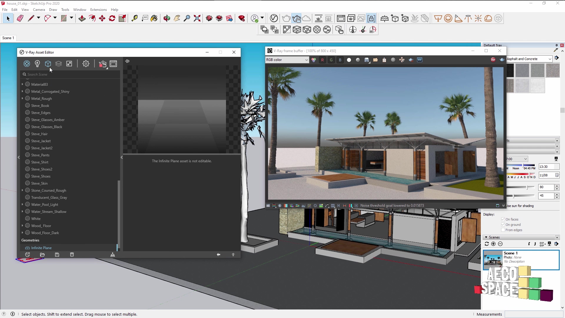 video 13 - construction - Super fast rendering in V-Ray for SketchUp-thumb
